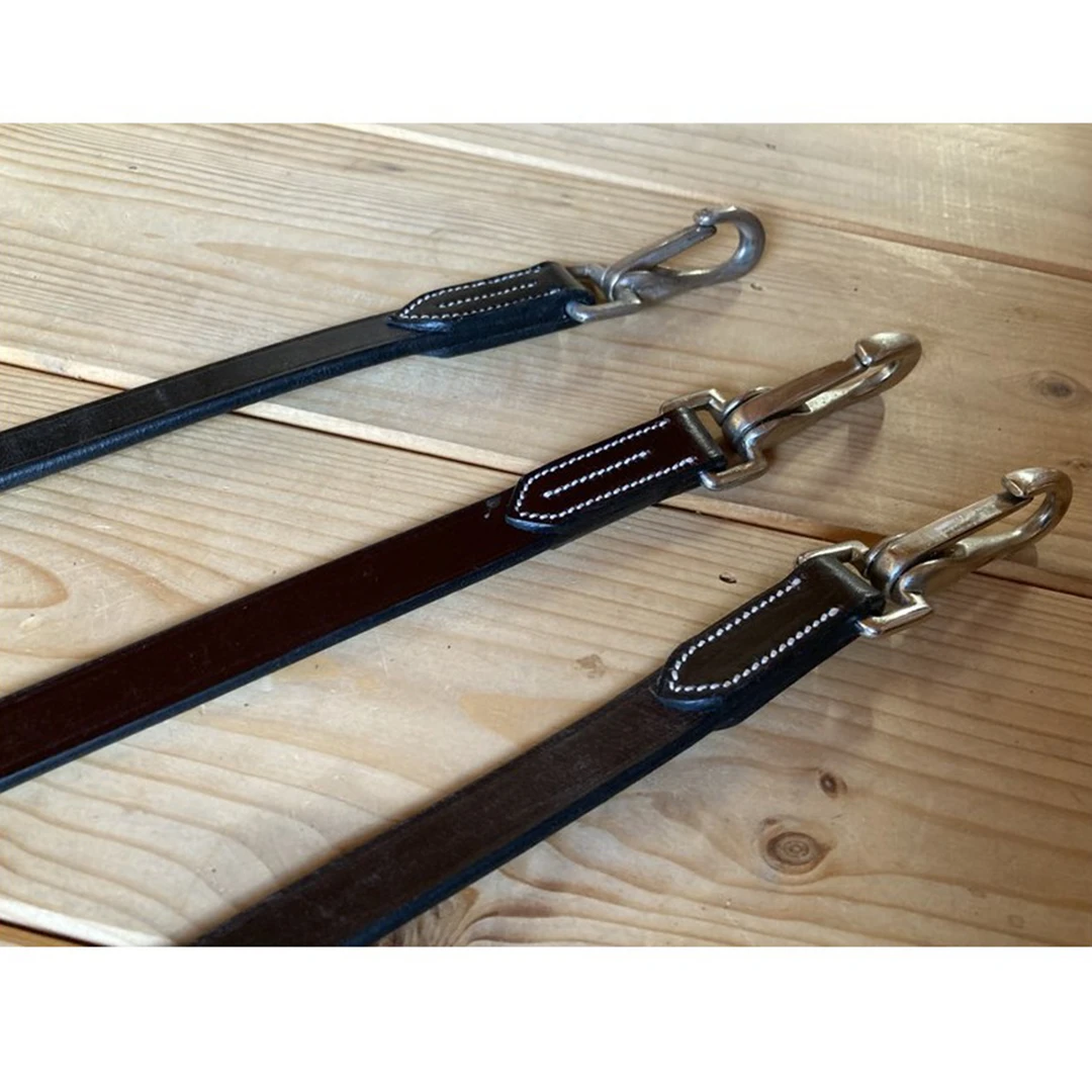 French Equestrian Jump'in Leather Draw Reins - Week Collection 4 French Equestrian Jump'in Leather Draw Reins - Week Collection