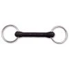 Jacks Mfg Rubber Covered Mouth Loose Ring Snaffle Bit Horse Bits