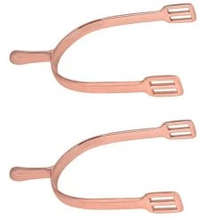 Jacks Mfg Rose Gold English Spurs