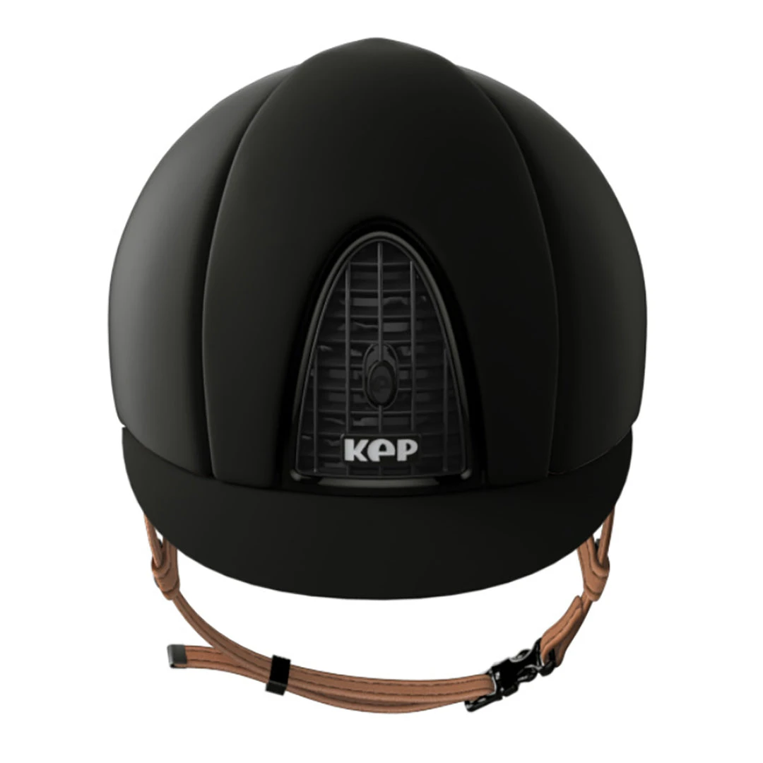 KEP Italia Helmets KEP Cromo Matt Helmet With Beige Harness 4 KEP Italia Helmets KEP Cromo Matt Helmet With Beige Harness