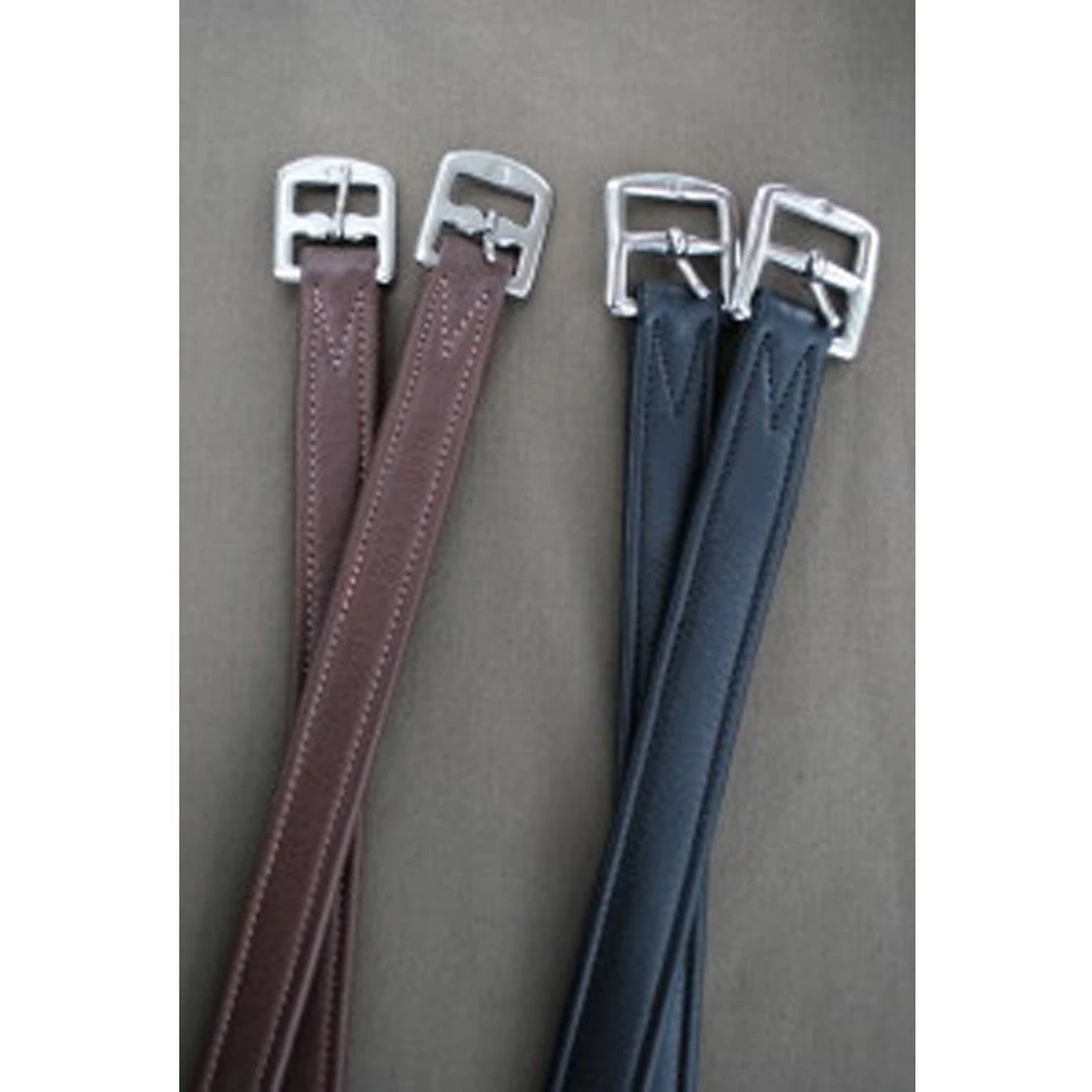 Red Barn By KL Select Calf Lined Stirrup Leathers Saddle Pads & Fittings 3 Red Barn By KL Select Calf Lined Stirrup Leathers Saddle Pads & Fittings