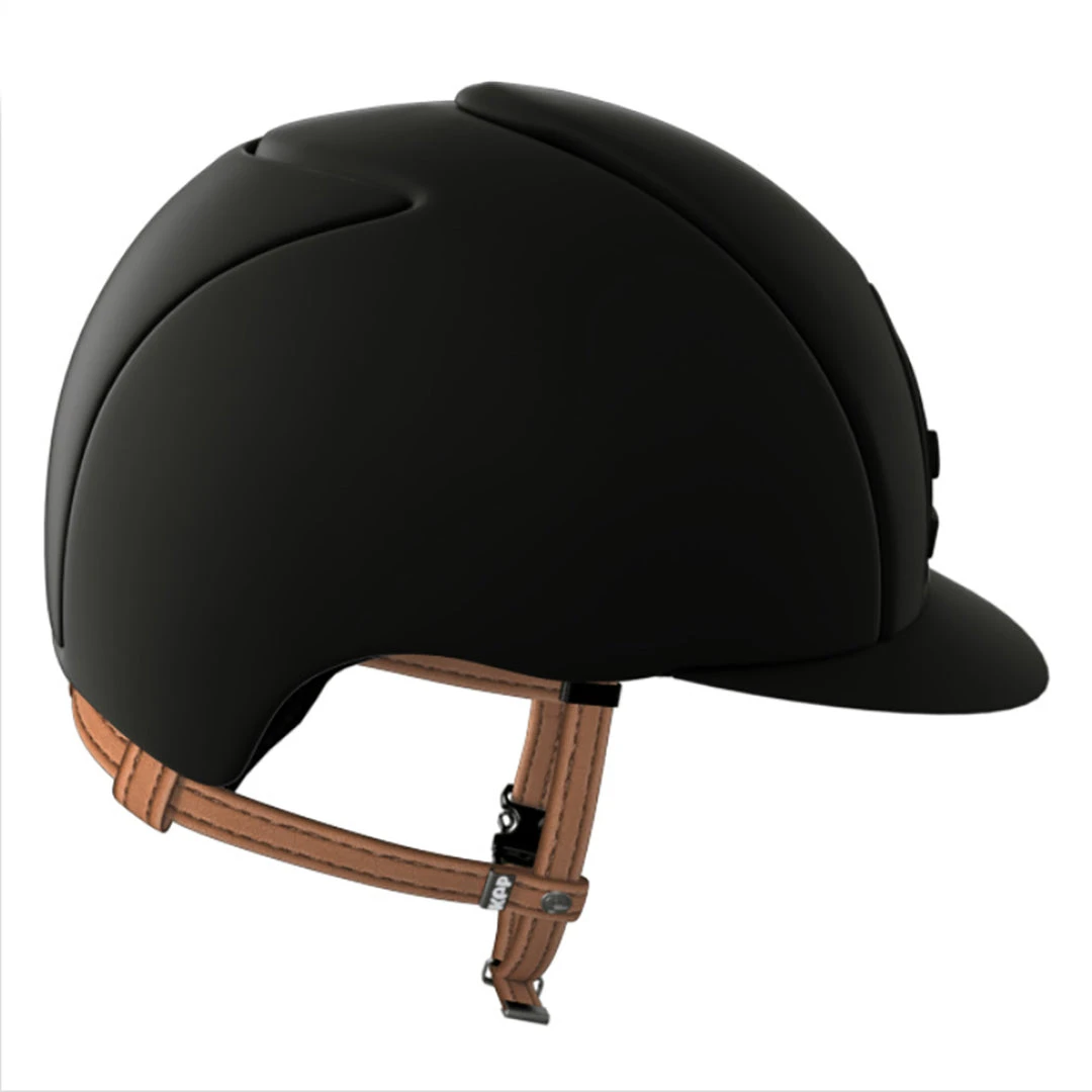 KEP Italia Helmets KEP Cromo Matt Helmet With Beige Harness 5 KEP Italia Helmets KEP Cromo Matt Helmet With Beige Harness