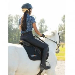 Kerrits Kids Stretch Denim Knee Patch Breech Breeches 14 Kerrits Kids Stretch Denim Knee Patch Breech Breeches