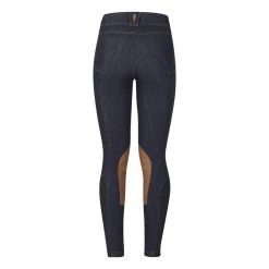 Kerrits Kids Stretch Denim Knee Patch Breech Breeches 12 Kerrits Kids Stretch Denim Knee Patch Breech Breeches