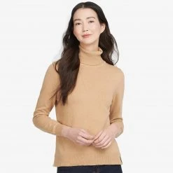 Barbour Women's Pendle Roll Collar Jumper Shirts & Tops