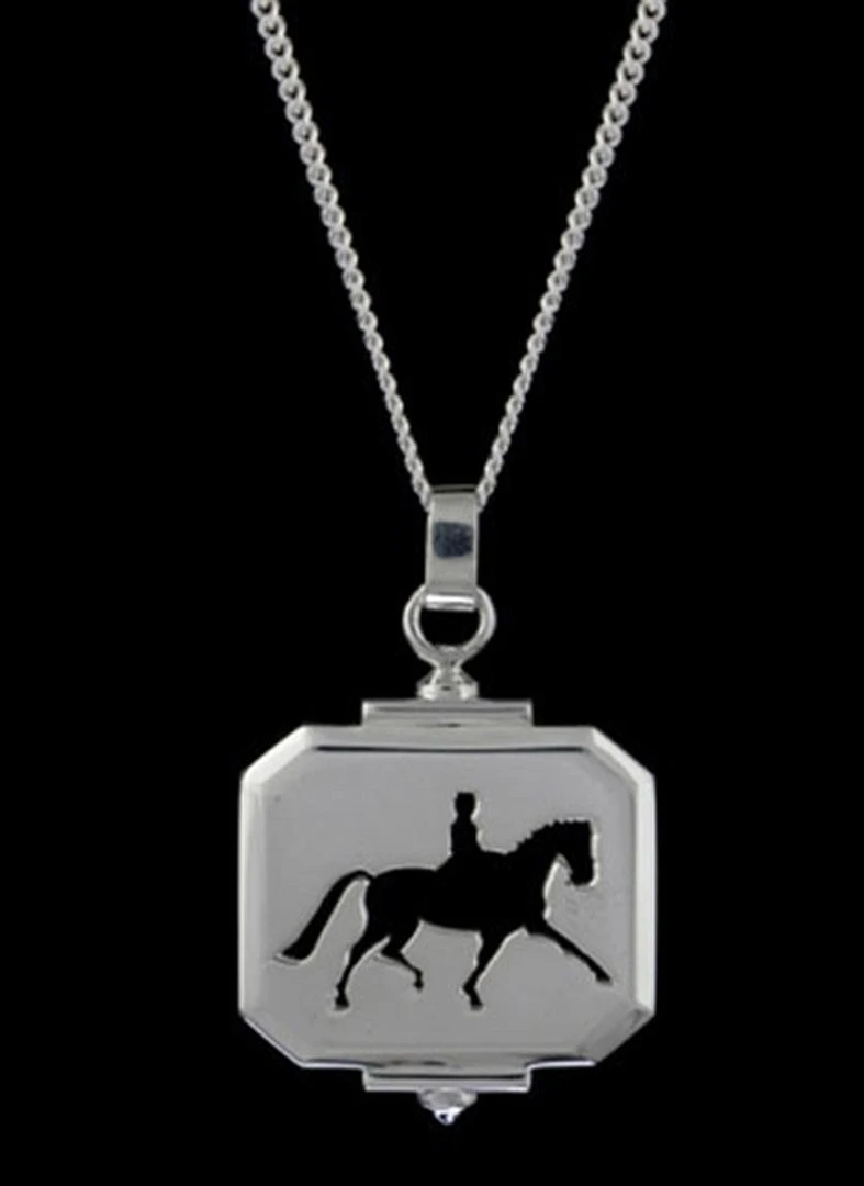 Designs By Loriece Loriece Equestrian Dressage Extended Trot Necklace 3 Designs By Loriece Loriece Equestrian Dressage Extended Trot Necklace