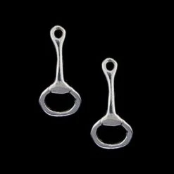 Designs By Loriece Loriece Girls Snaffle Bit Earrings