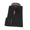 Essex Classics Men’s “Dusk” Black Show Shirt - Halo Stripe Show Shirts