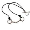 Jewelry Michel McNabb Large Bit Leather Necklace