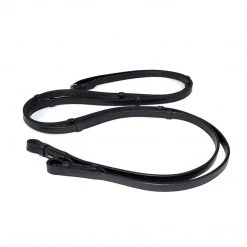 Nunn Finer Grand Prix Rubber Lined Reins With Hand Stops