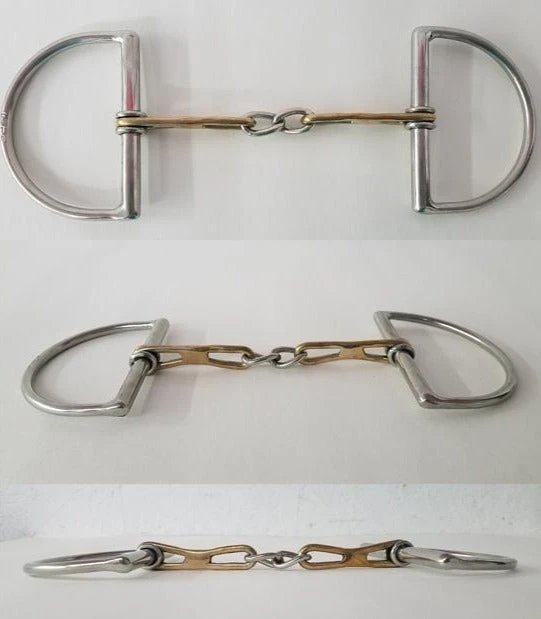 FHT Custom Made Bits Horse Bits Custom Made Tear Drop Dee Ring Snaffle 6 FHT Custom Made Bits Horse Bits Custom Made Tear Drop Dee Ring Snaffle