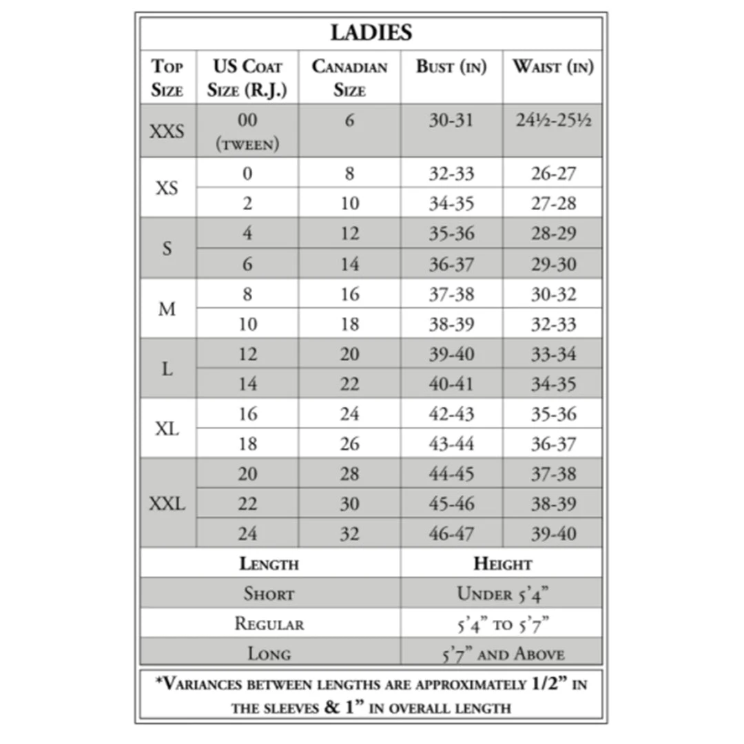 R.J. Classics Equestrian Apparel RJ Classics Harmony Ladies' Mesh Show Coat Show Jackets 15 R.J. Classics Equestrian Apparel RJ Classics Harmony Ladies' Mesh Show Coat Show Jackets