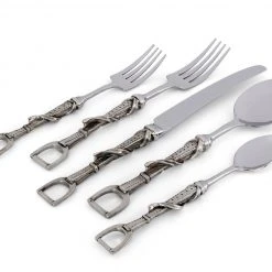 Equestrian Decor Arthur Court Stirrup Flatware