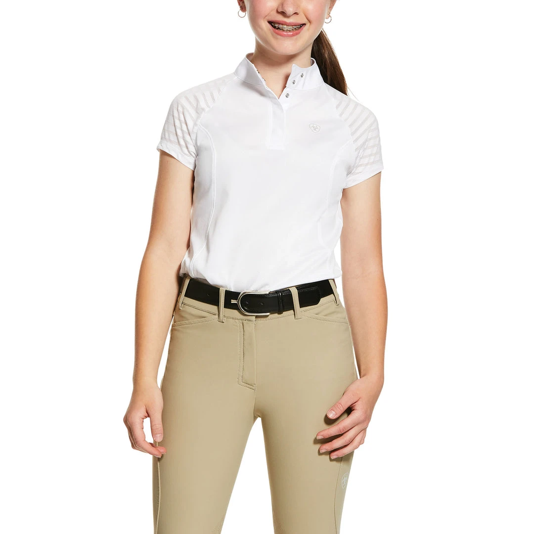 Ariat Girl's Aptos Vent Show Shirt Show Shirts 3 Ariat Girl's Aptos Vent Show Shirt Show Shirts