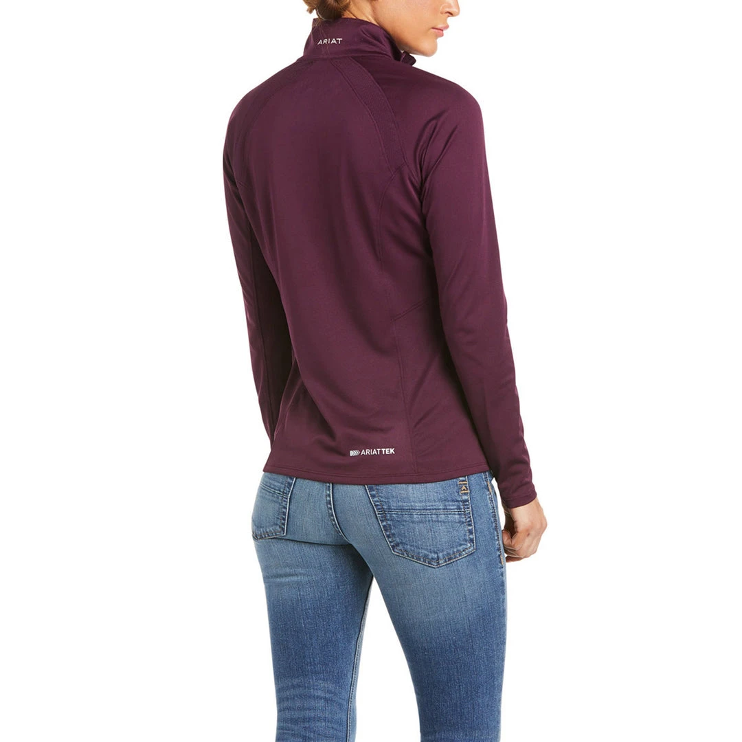Baselayers Ariat Women's Sunstopper 2.0 1/4 Zip Baselayer Long Sleeve 40 Baselayers Ariat Women's Sunstopper 2.0 1/4 Zip Baselayer Long Sleeve