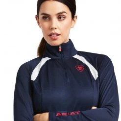 Baselayers Ariat Women's Sunstopper Team 2.0 1/4 Zip Baselayer