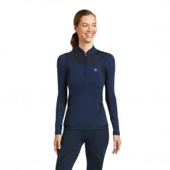 Ariat Women's Ascent 1/4 Zip Long Sleeve Baselayer