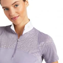 Show Shirts Ariat Women's Airway 1/4 Zip Show Shirt 9 Show Shirts Ariat Women's Airway 1/4 Zip Show Shirt