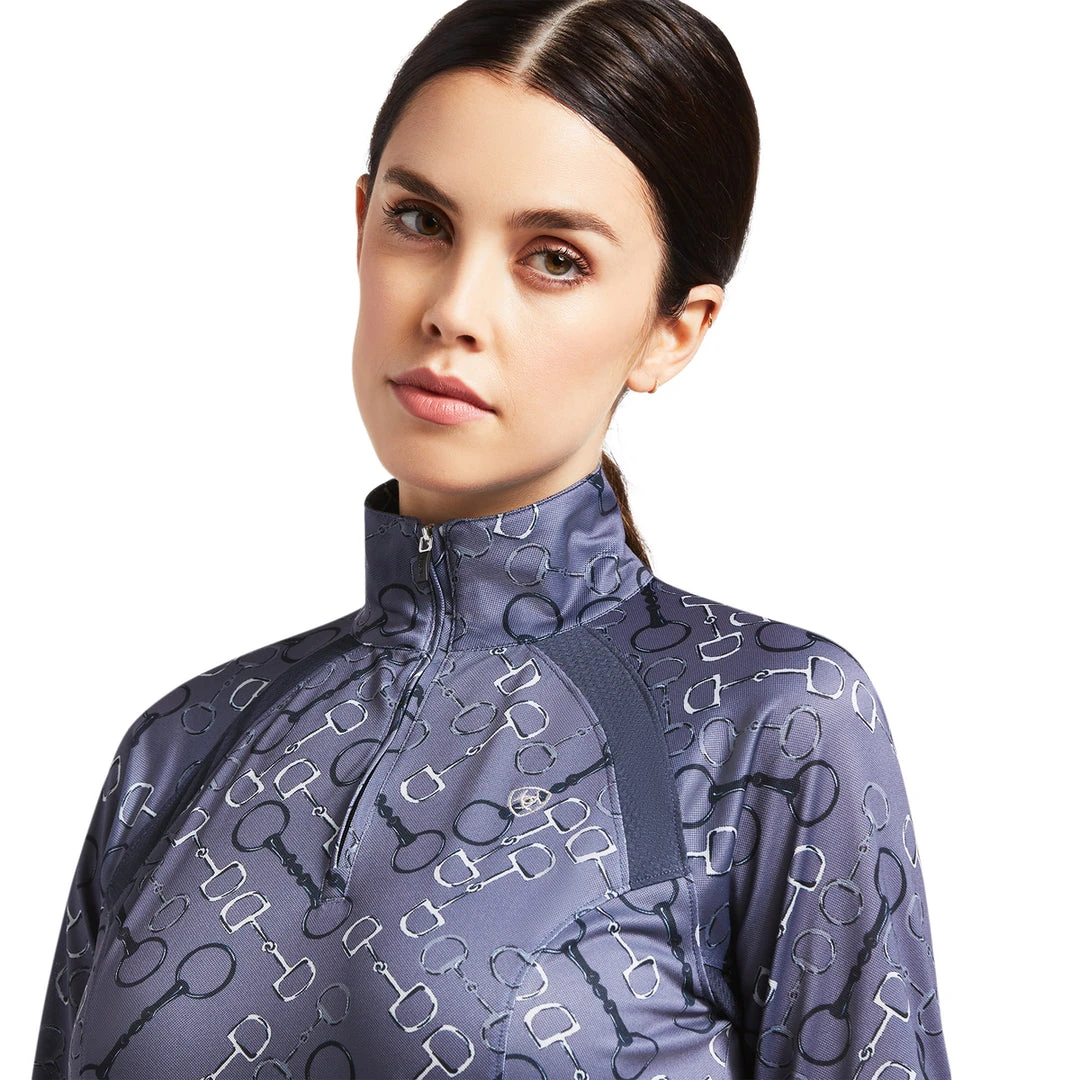 Baselayers Ariat Women's Sunstopper 2.0 1/4 Zip Baselayer Long Sleeve 9 Baselayers Ariat Women's Sunstopper 2.0 1/4 Zip Baselayer Long Sleeve