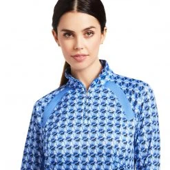 Baselayers Ariat Women's Sunstopper 2.0 1/4 Zip Baselayer Long Sleeve 79 Baselayers Ariat Women's Sunstopper 2.0 1/4 Zip Baselayer Long Sleeve