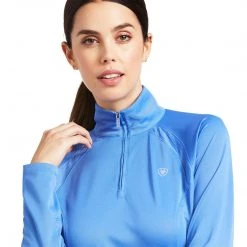 Baselayers Ariat Women's Sunstopper 2.0 1/4 Zip Baselayer Long Sleeve 68 Baselayers Ariat Women's Sunstopper 2.0 1/4 Zip Baselayer Long Sleeve