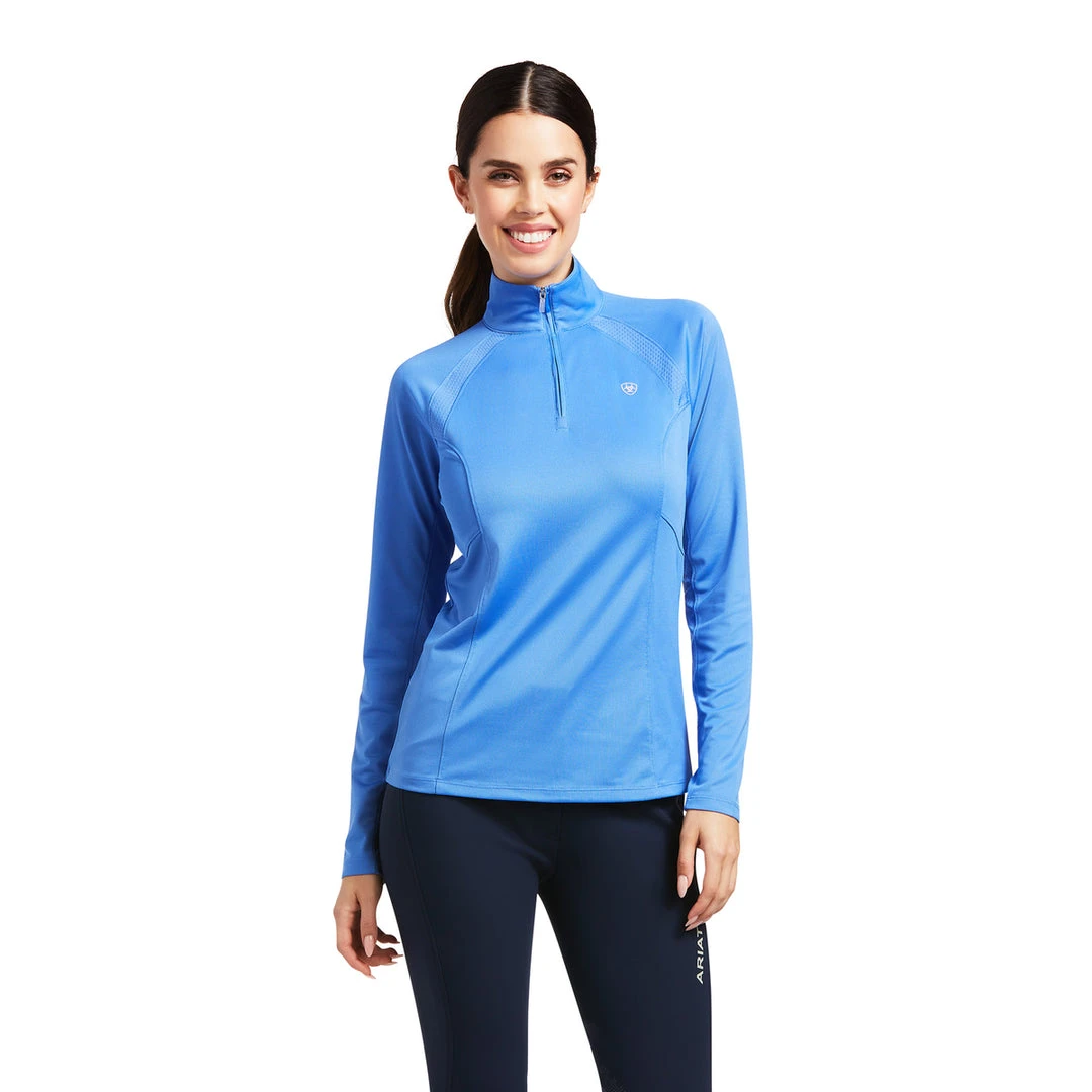 Baselayers Ariat Women's Sunstopper 2.0 1/4 Zip Baselayer Long Sleeve 25 Baselayers Ariat Women's Sunstopper 2.0 1/4 Zip Baselayer Long Sleeve