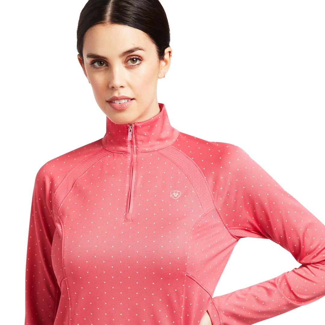 Baselayers Ariat Women's Sunstopper 2.0 1/4 Zip Baselayer Long Sleeve 18 Baselayers Ariat Women's Sunstopper 2.0 1/4 Zip Baselayer Long Sleeve