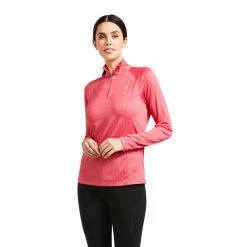 Baselayers Ariat Women's Sunstopper 2.0 1/4 Zip Baselayer Long Sleeve 59 Baselayers Ariat Women's Sunstopper 2.0 1/4 Zip Baselayer Long Sleeve