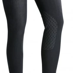 Ariat Women's Halo Denim Knee Patch Breech Breeches 17 Ariat Women's Halo Denim Knee Patch Breech Breeches