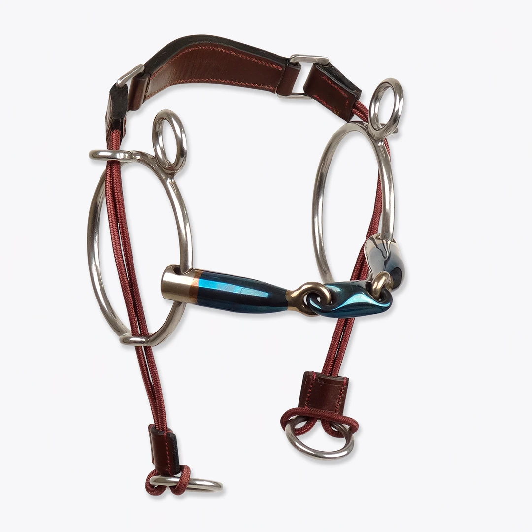 Equine Industries Trust Sweet Iron Curb Gag Eliptical Horse Bits 3 Equine Industries Trust Sweet Iron Curb Gag Eliptical Horse Bits