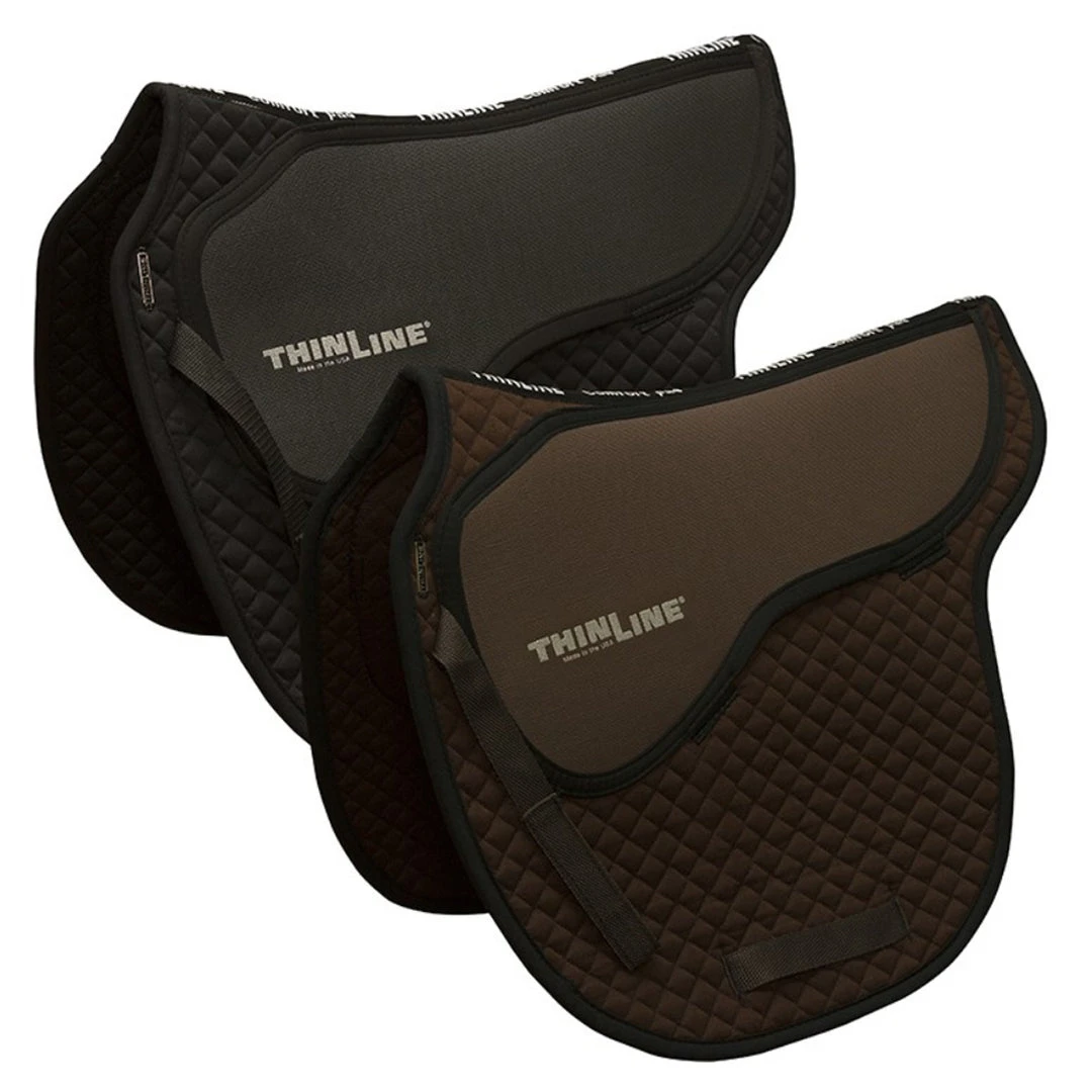 ThinLine Cutback Wither English Saddle Pad Saddle Pads & Fittings 3 ThinLine Cutback Wither English Saddle Pad Saddle Pads & Fittings