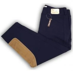 Tailored Sportsman Low Rise Front Zip Vintage Knee Patch Breeches 37 Tailored Sportsman Low Rise Front Zip Vintage Knee Patch Breeches