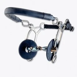 Equine Industries Horse Bits Trust Sweet Iron Hackamore Combination Short Eliptical