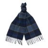 Barbour Merino Cashmere Tartan Scarf Equestrian Outerwear