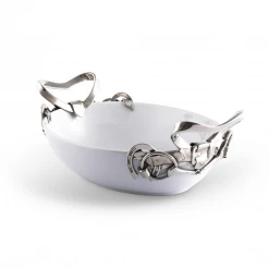 Arthur Court Equestrian Small Stoneware Tray