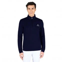 Vestrum Men's Cairo Half Zip Cotton Sweater