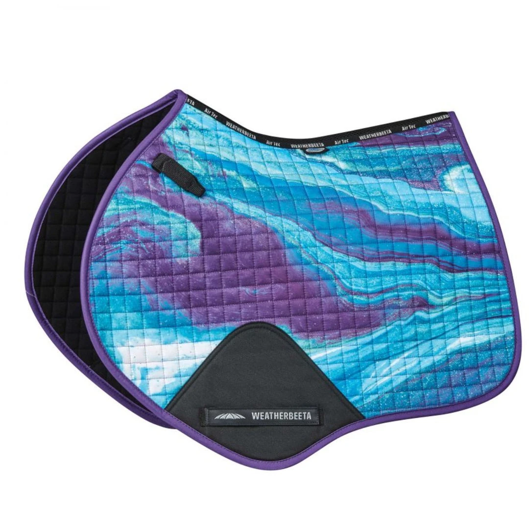 Weatherbeeta Prime Jump Marble Saddle Pad Saddle Pads & Fittings 4 Weatherbeeta Prime Jump Marble Saddle Pad Saddle Pads & Fittings