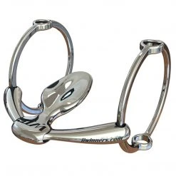 Jacks Mfg Horse Bits WTP Polo Gag Bit With Extended Plate