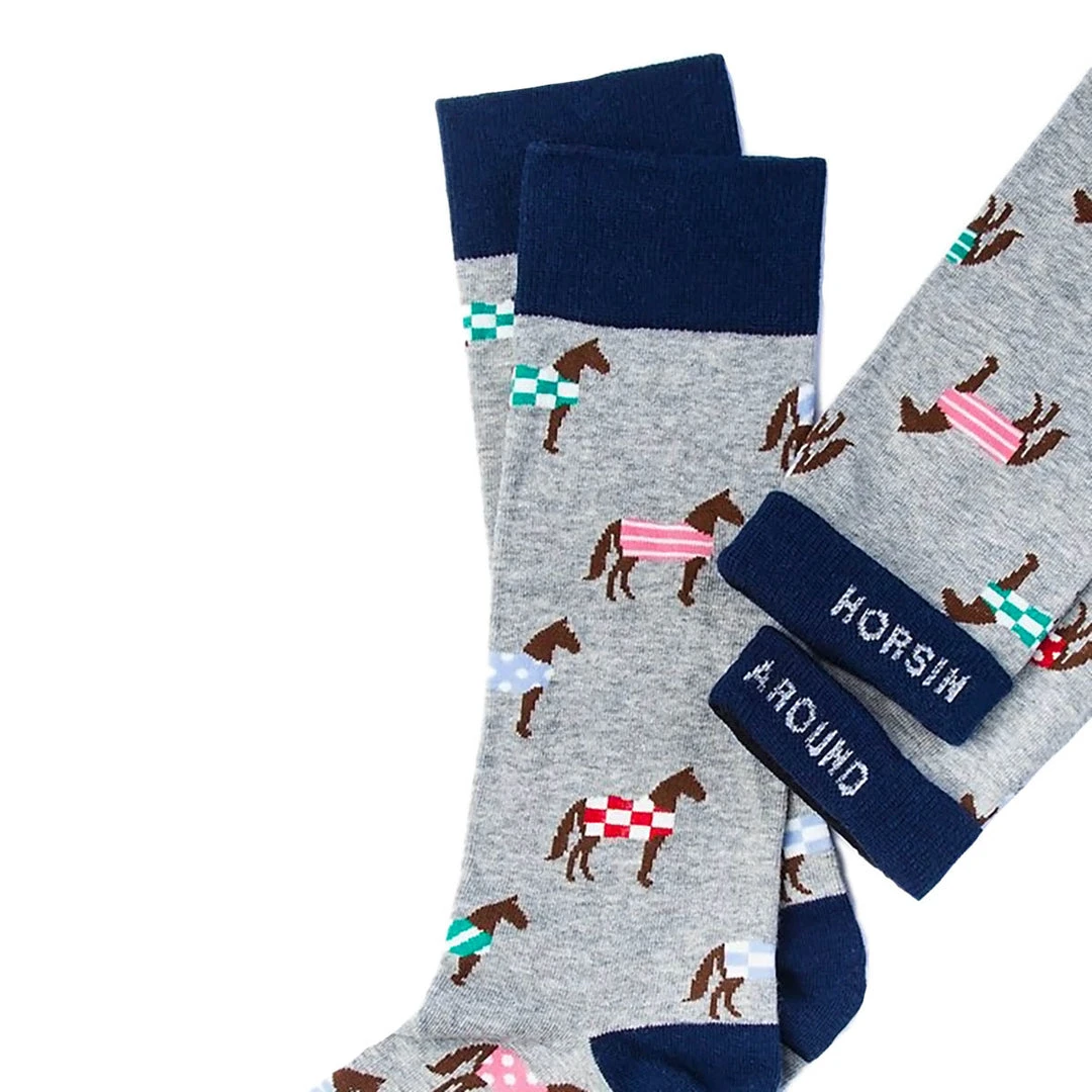 Wild Attire Inc. Horsin' Around Carded Cotton Socks 4 Wild Attire Inc. Horsin' Around Carded Cotton Socks