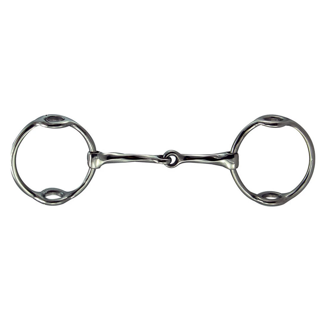 Intrepid Horse Bits Coronet Twisted Jointed Gag Bit 3 Intrepid Horse Bits Coronet Twisted Jointed Gag Bit