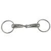 Jacks Mfg Horse Bits Hollow Mouth Loose Ring Snaffle Bit