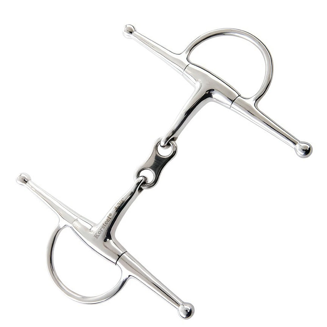 Weatherbeeta Horse Bits JP Korsteel Stainless Steel French Link Full Cheek Eggbutt Snaffle Bit 3 Weatherbeeta Horse Bits JP Korsteel Stainless Steel French Link Full Cheek Eggbutt Snaffle Bit