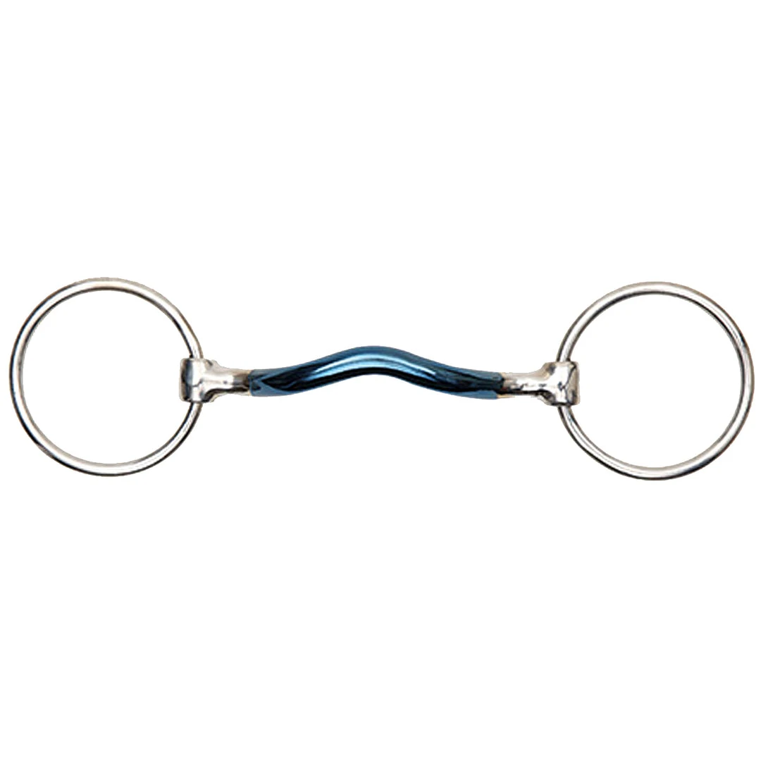 Shires Equestrian Products Horse Bits Shires Blue Alloy Mullen Mouth Loose Ring Bit 3 Shires Equestrian Products Horse Bits Shires Blue Alloy Mullen Mouth Loose Ring Bit