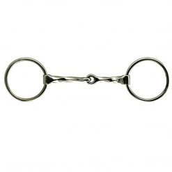 Intrepid Coronet Slow Twist Loose Ring Snaffle Bit Horse Bits