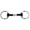 Intrepid Horse Bits Coronet Jointed Rubber Mouth Gag Bit