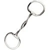 Weatherbeeta JP Korsteel Stainless Steel Oval Link Eggbutt Snaffle Bit