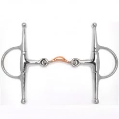 Toklat Originals Horse Bits Toklat Full Cheek Copper Quarter Moon Bit