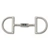 Toklat Originals Horse Bits Toklat Stainless Steel Slow Twist Dr. Bristol Snaffle Hunt Dee