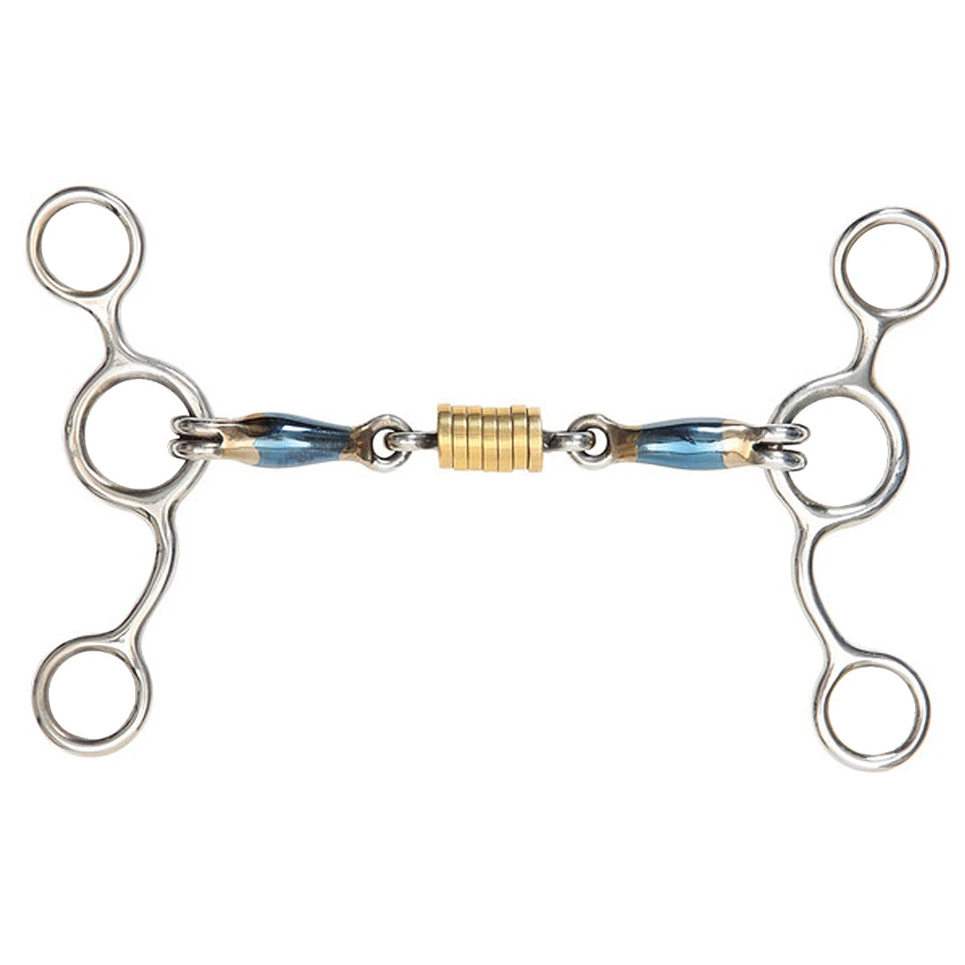 Shires Equestrian Products Shires Blue Sweet Iron Tom Thumb With Roller Link Bit Horse Bits 3 Shires Equestrian Products Shires Blue Sweet Iron Tom Thumb With Roller Link Bit Horse Bits