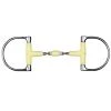 English Riding Supply Happy Mouth King Dee Double Jointed Roller Mouth Bit Horse Bits